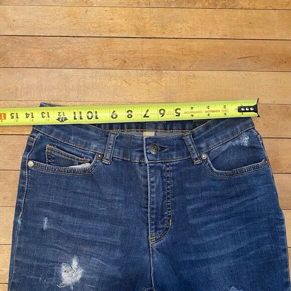 Ruff Hewn Jeans Women’s Size 8P Madison Modern Skinny Distressed - Picture 3 of 11